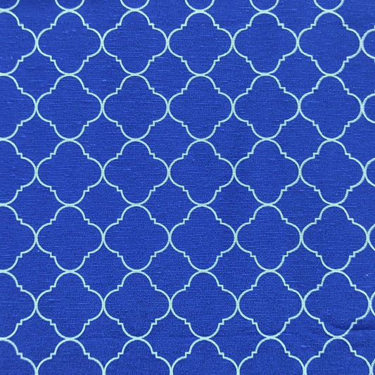 Loneta estampada azulejo marroquí