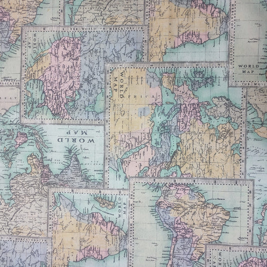 Loneta mapamundi atlas
