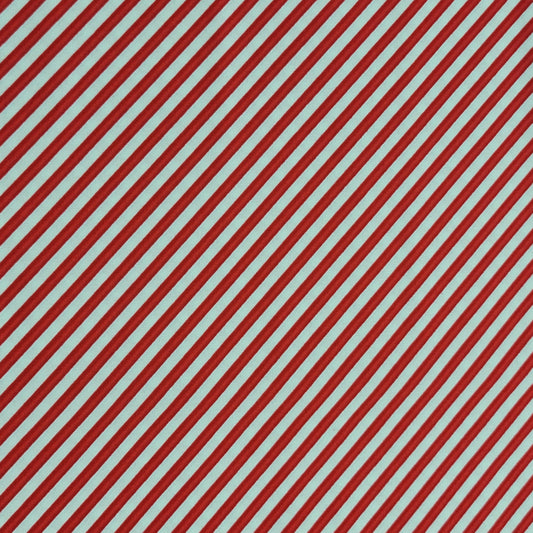 Tejido rayas diagonales rojo y blanco. Timber Gnomies Tree Farm