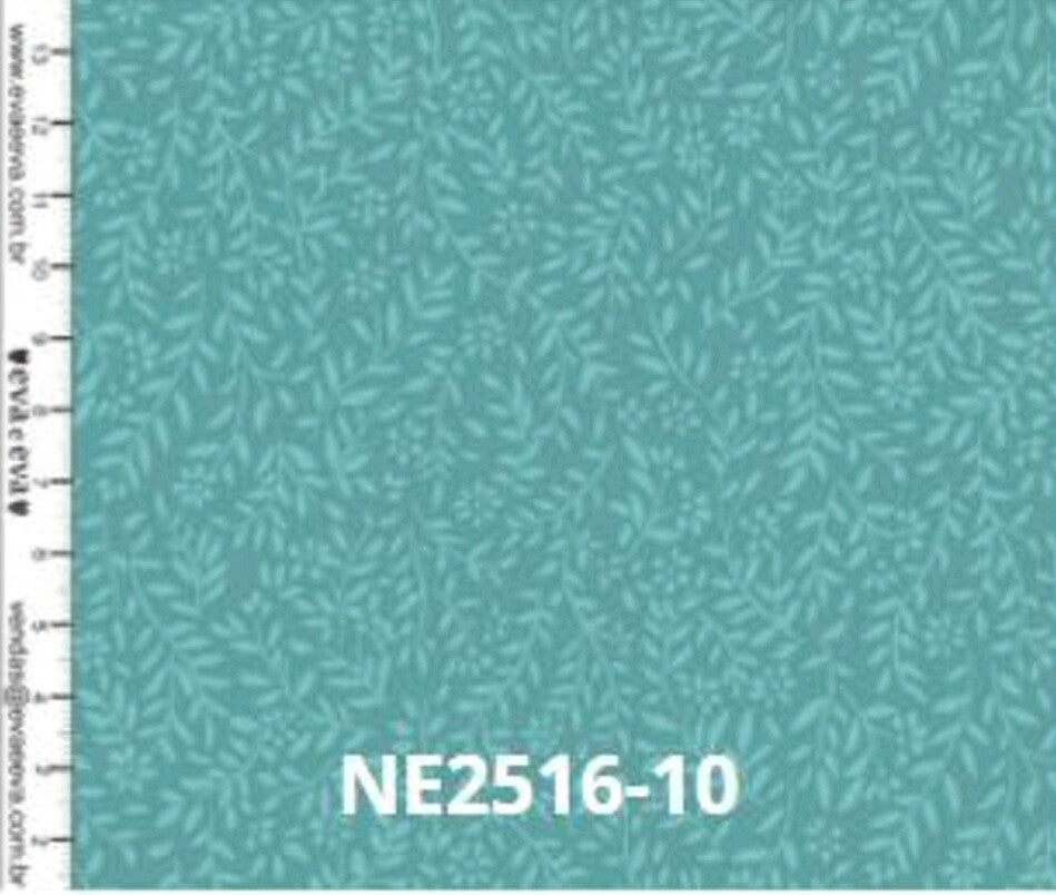 Neutro hojitas turquesas NE2516-10