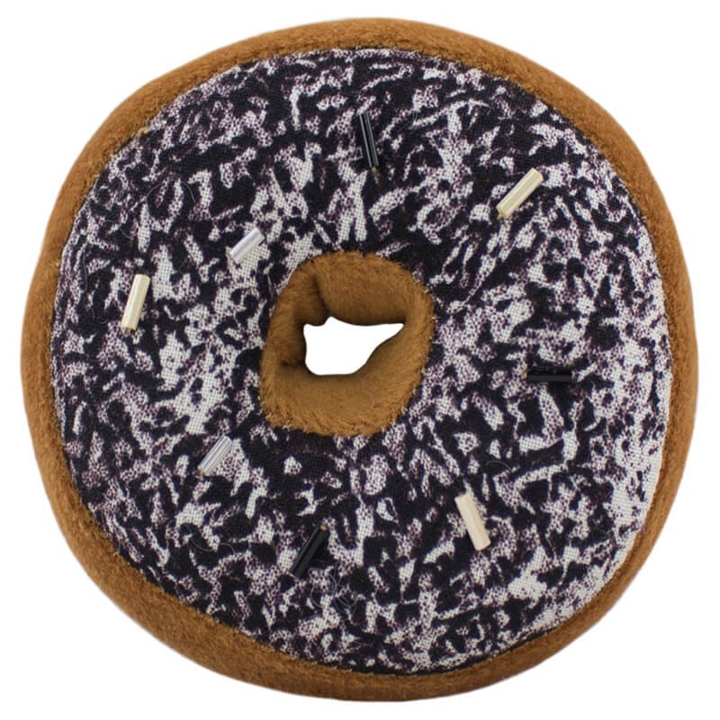 Porta alfileres con forma de donut